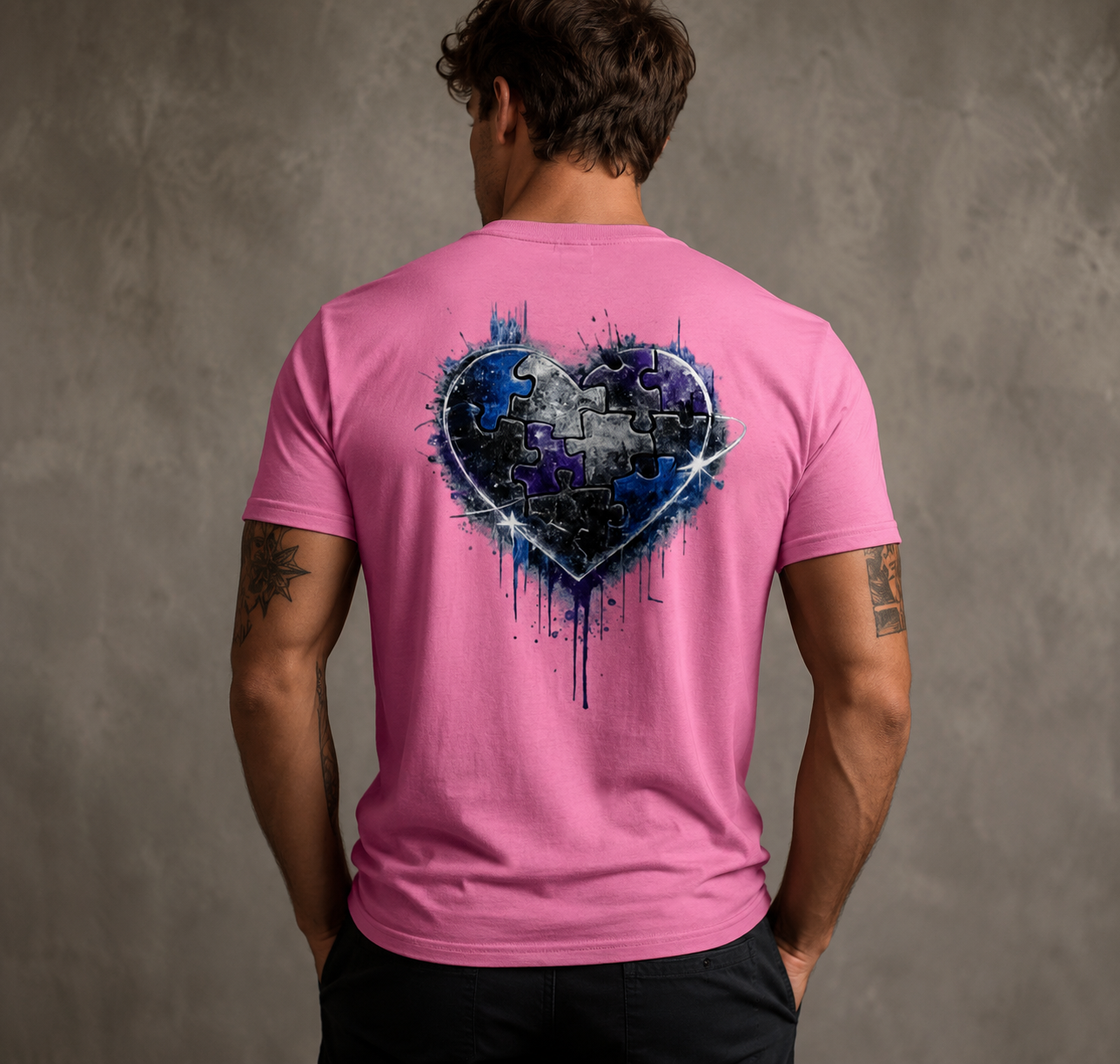 Steady Energy | Glow Heart Backprint