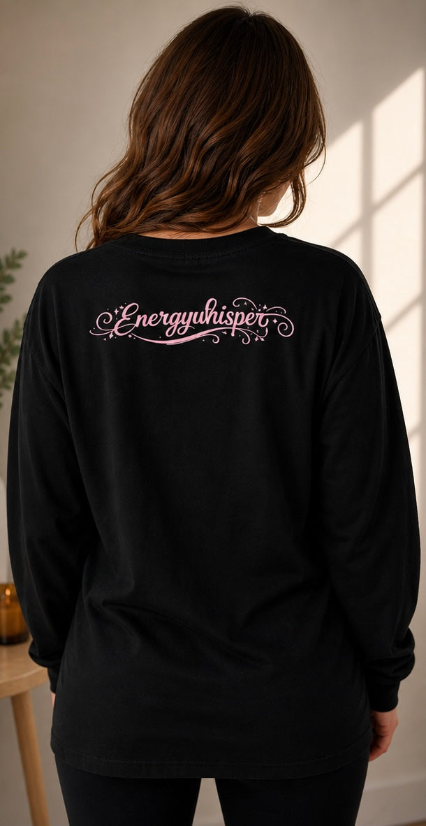 LOVE PINK! Shirt – Damen Longsleeve | Feminines Statement Shirt