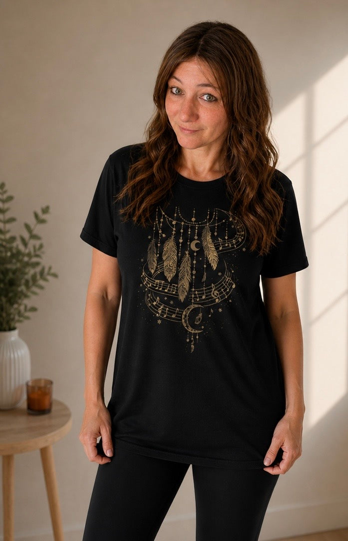 Moonlight Soul Shirt | Black Shirt