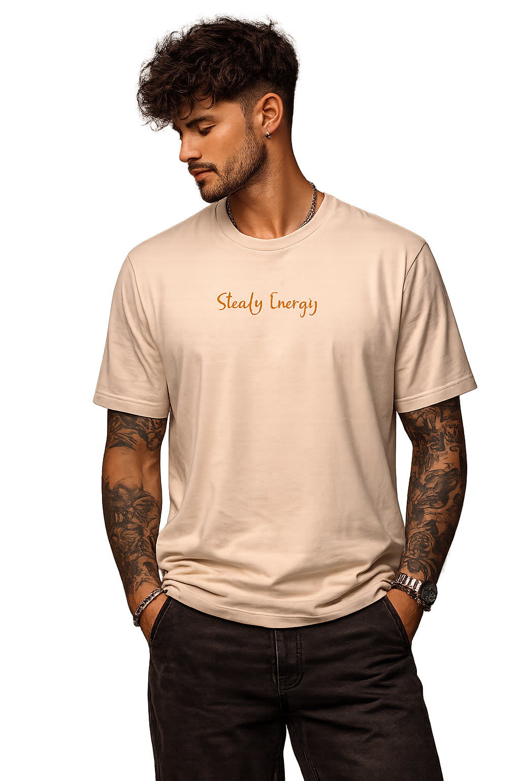 Steady Energy | Golden Mic. Backprint | Unisex