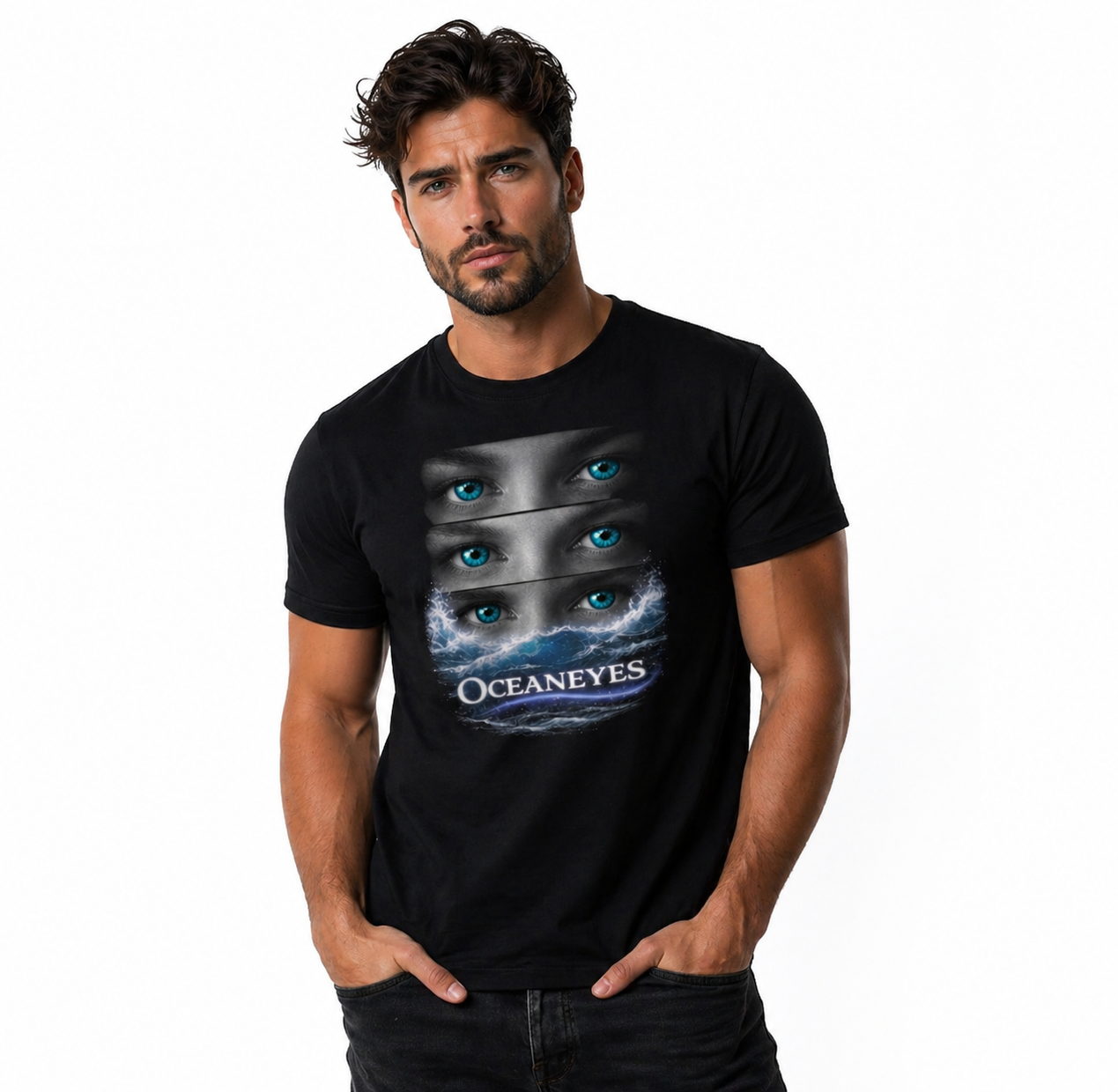 Ocean Eyes Shirt | Unisex | Black