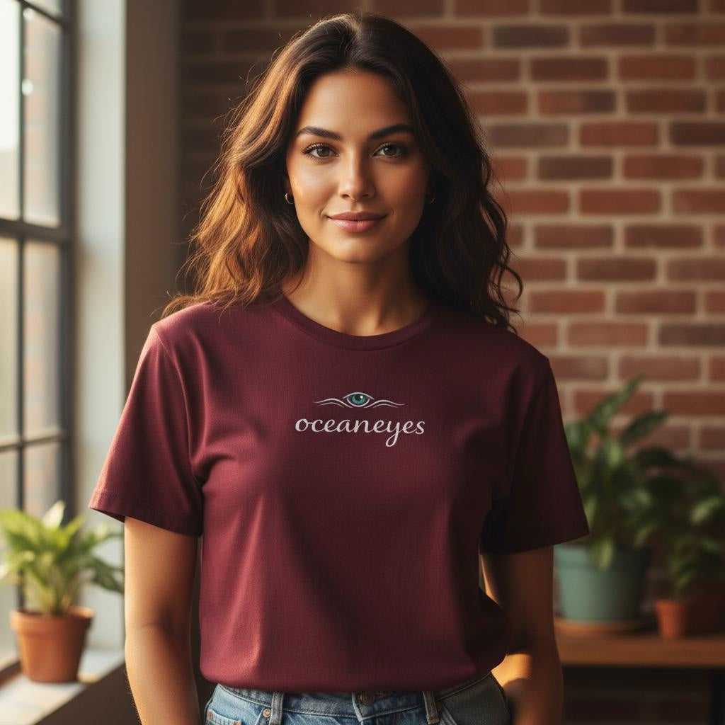 Ocean Eyes Shirt | Unisex | Maroon
