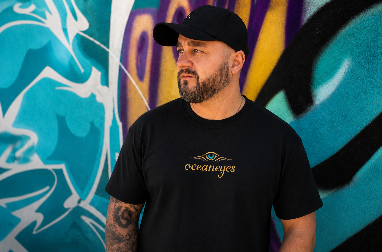 Ocean Eyes Shirt – Calm Power| Gold Edition